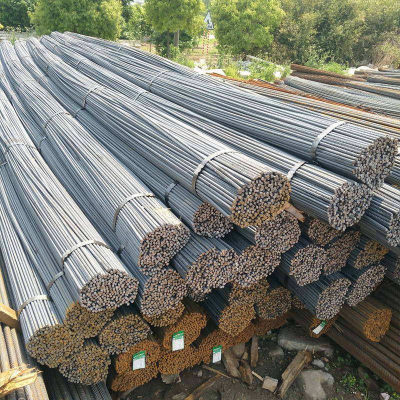 Rebar Wholesale Construction Ribbed Steel Bar Engineering Construction Grade 4 Steel Bar Steel Hot Rolled Rebar