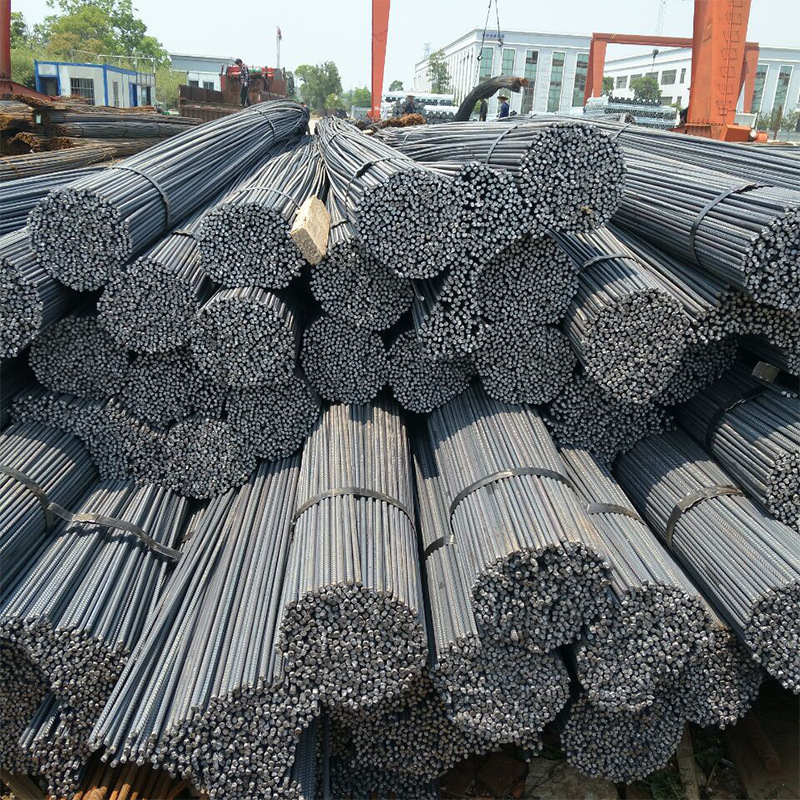 Rebar Wholesale Construction Ribbed Steel Bar Engineering Construction Grade 4 Steel Bar Steel Hot Rolled Rebar